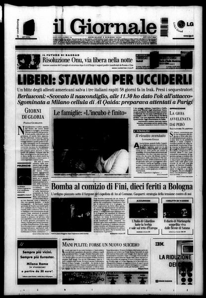 Il giornale : quotidiano del mattino